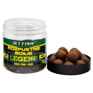 Jet fish rozpustné boilie legend range chilli tuna 250 ml - 20 mm