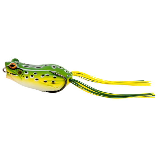 Savage gear žába hop popper frog floating green leopard 5