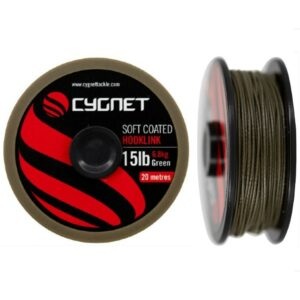 Cygnet návazcová šňůra soft coated hooklink 20 m - 15 lb 6