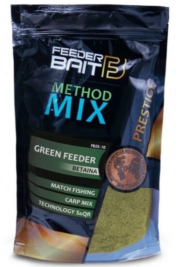 Feederbait methodmix prestige green feeder betain 800 g