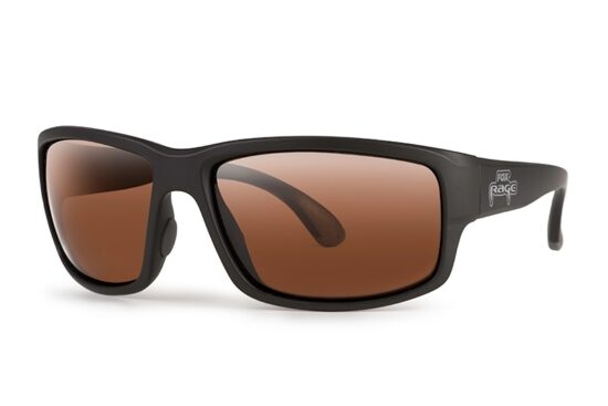 Fox rage brýle floating wrap dark grey sunglasses brown lenses with mirror finish