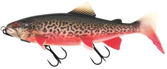 Fox rage gumová nástraha replicant trout shallow super natural tiger trout - 18 cm 70 g