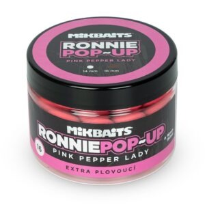Mikbaits plovoucí boilie ronnie pink pepper lady 150 ml - 16 mm